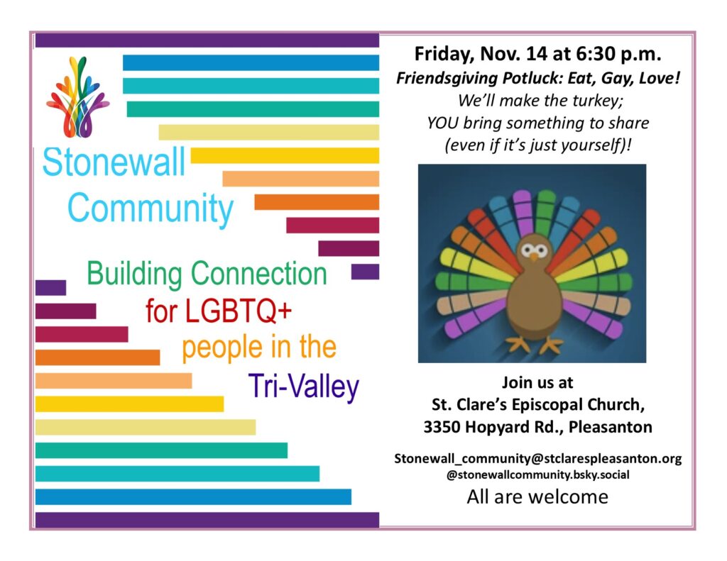 Stonewall Friendsgiving