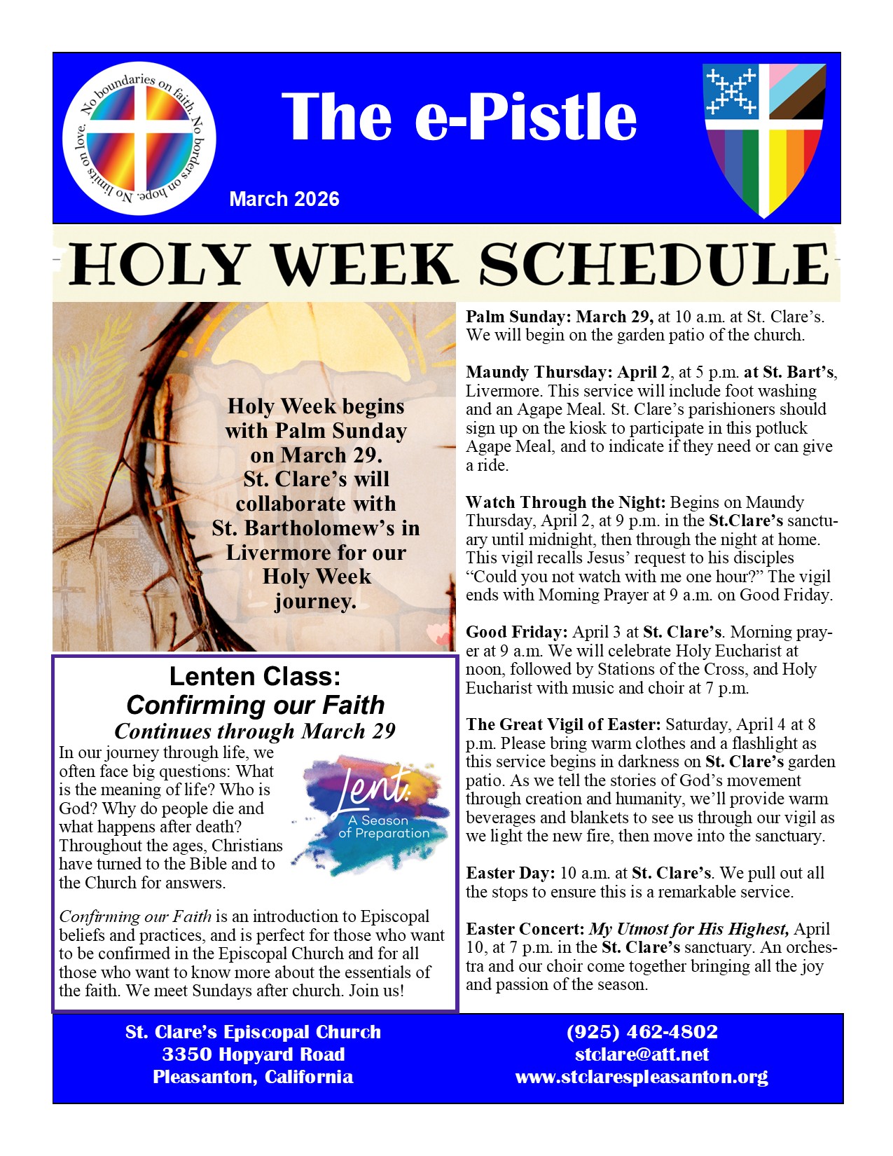 ePistleMarch2026